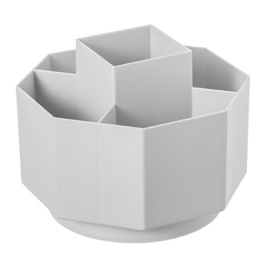 Durable Pen Holder Space-saving HIPS Separated Pen Pencil Organizer Household Supplies