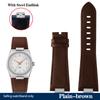 Для Tissot 1853 Серия PRX T137.410A T137407A Кожаный Ремешок для Часов T137 Аксессуары Водонепроницаемый Мужской Интерфейс 12 мм Для Мужчин