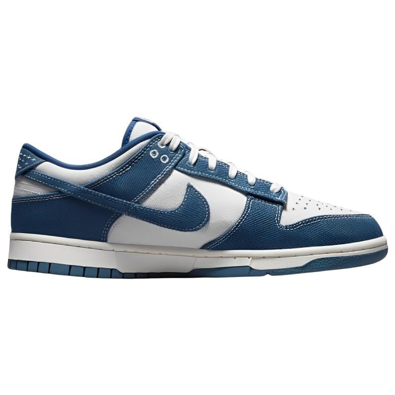Nike Dunk Low Industrial Blue Sashiko Скейтбордические Кроссовки DV0834-101
