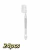 1pc/24pcs With Comb Eyebrow Trimming Scissors Stainless Steel Beauty Tool  Personal Beauty Care