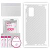 apgo Protective Skin Sticker for the Back+sides Compatible with Samsung Galaxy Note 20, Full Wrap Film, Foil, Vinyl - Pattern Transparent Carbon