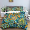 Ethnic Mandala Duvet Cover Set 3D Print Quilt Set Abstract Art King Queen Full Size Polyester Bedding Set For Boys Girls Kids