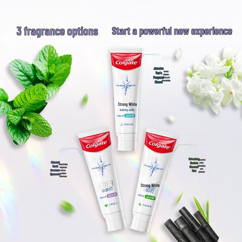 Отбеливающая зубная паста Colgate с пищевой содой и фтором