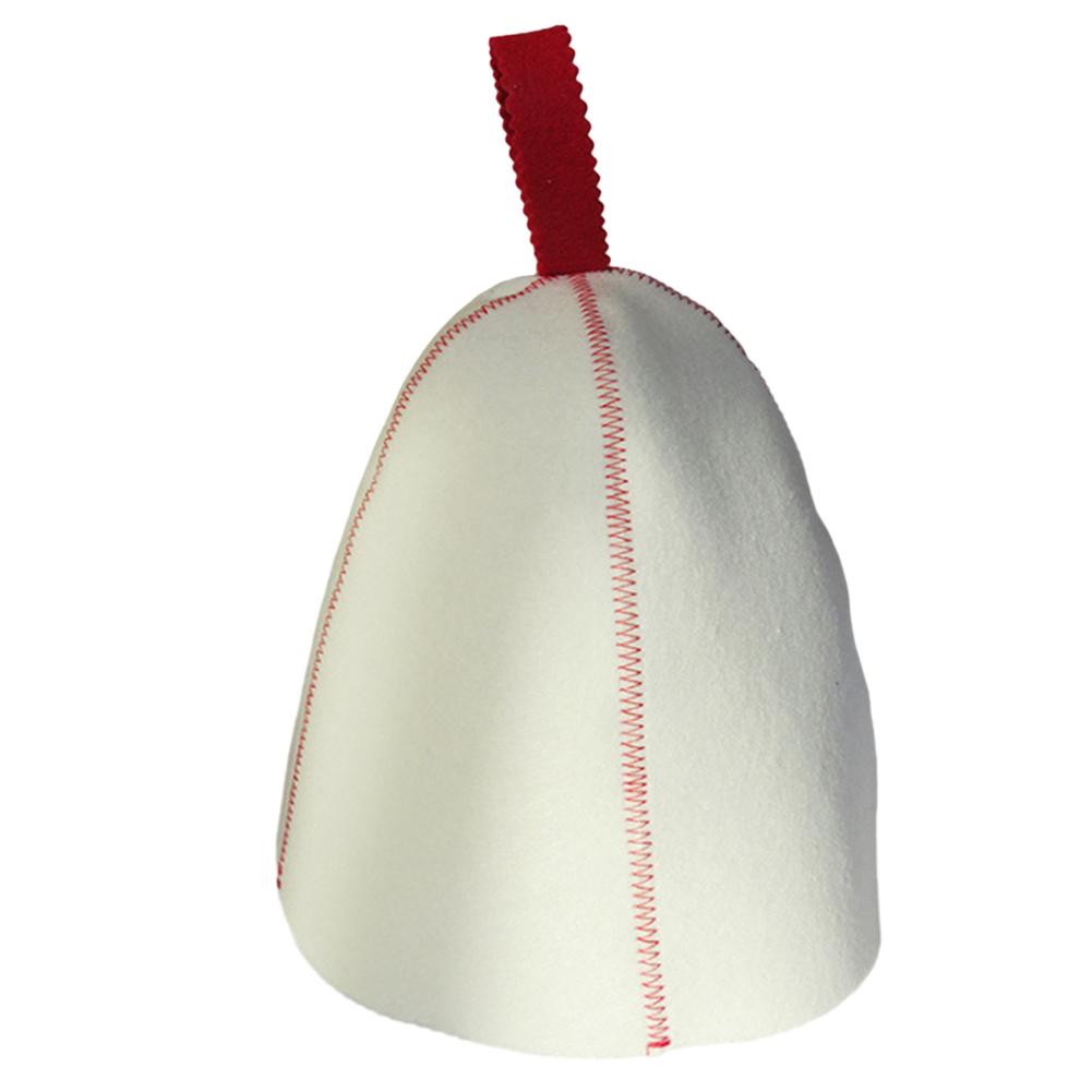 1 шт. Шапка для сауны из войлока согревает, защищает волосы в бане и кожу головы от перегрева, аксессуары для спа-сауны, шапочка для ванной