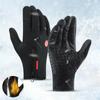Нескользящие велосипедные перчатки Теплые водонепроницаемые перчатки Уличные сенсорные варежки Катание на лыжах