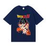 2026 Новая классическая футболка DRAGON BALL Son Goku в японском стиле Высококачественная уличная футболка Подходит для мужчин и женщин Лето