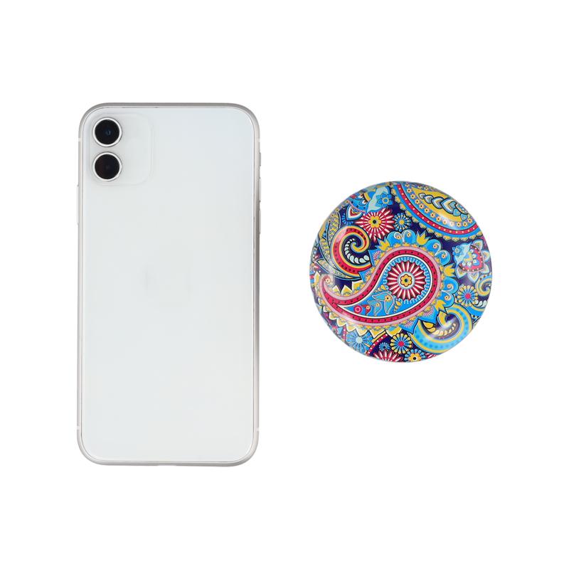 1 шт., пустая коробка для конфет, этнический цветочный принт, банка для свечей, футляр для хранения, пустая жестяная банка для свечей