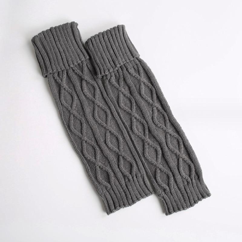 Женские вязаные крючком зимние носки для ботинок теплые вязаные шерстяные гетры длинные носки высокие теплые леггинсы