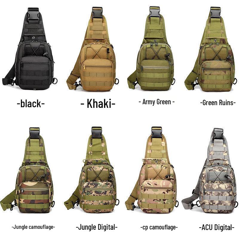 Longpin Outdoor Tactical Camouflage Chest Crossbody Bag