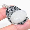 Rainbow Moonstone Handmade 925 Sterling Silver Gift Pendant 2.09" e0Q68