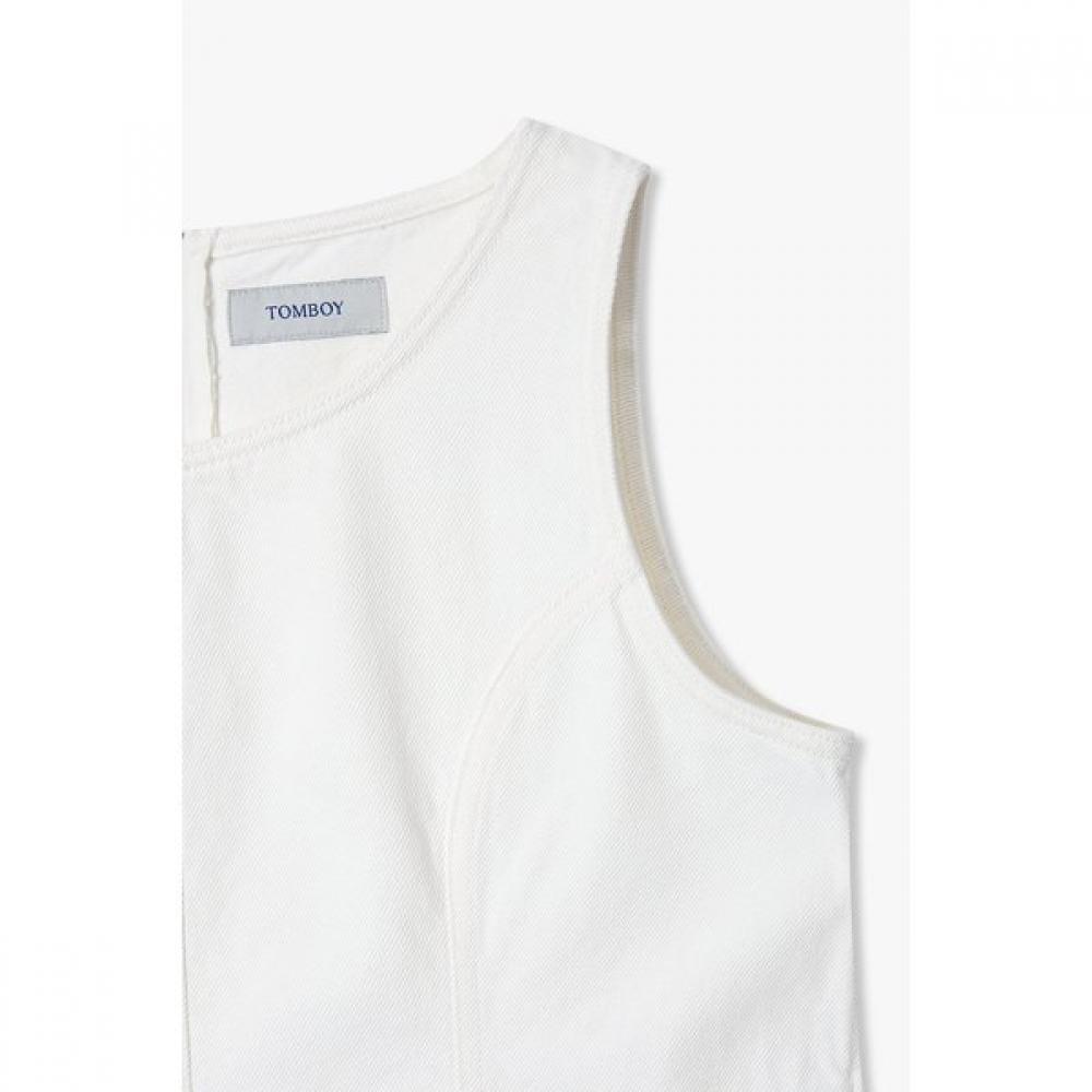 Studio Tomboy Denim Slim Sleeveless Dress 9106241203ar 