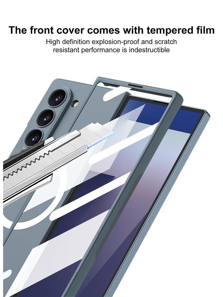 Защитный чехол Samsung Z Fold7 с магнитной беспроводной зарядкой и держателем для автомобиля