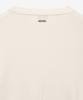 ZIOSONGZIO Semblance Whole Garment Crew Neck Knit Cream Zi2Kt804Cr