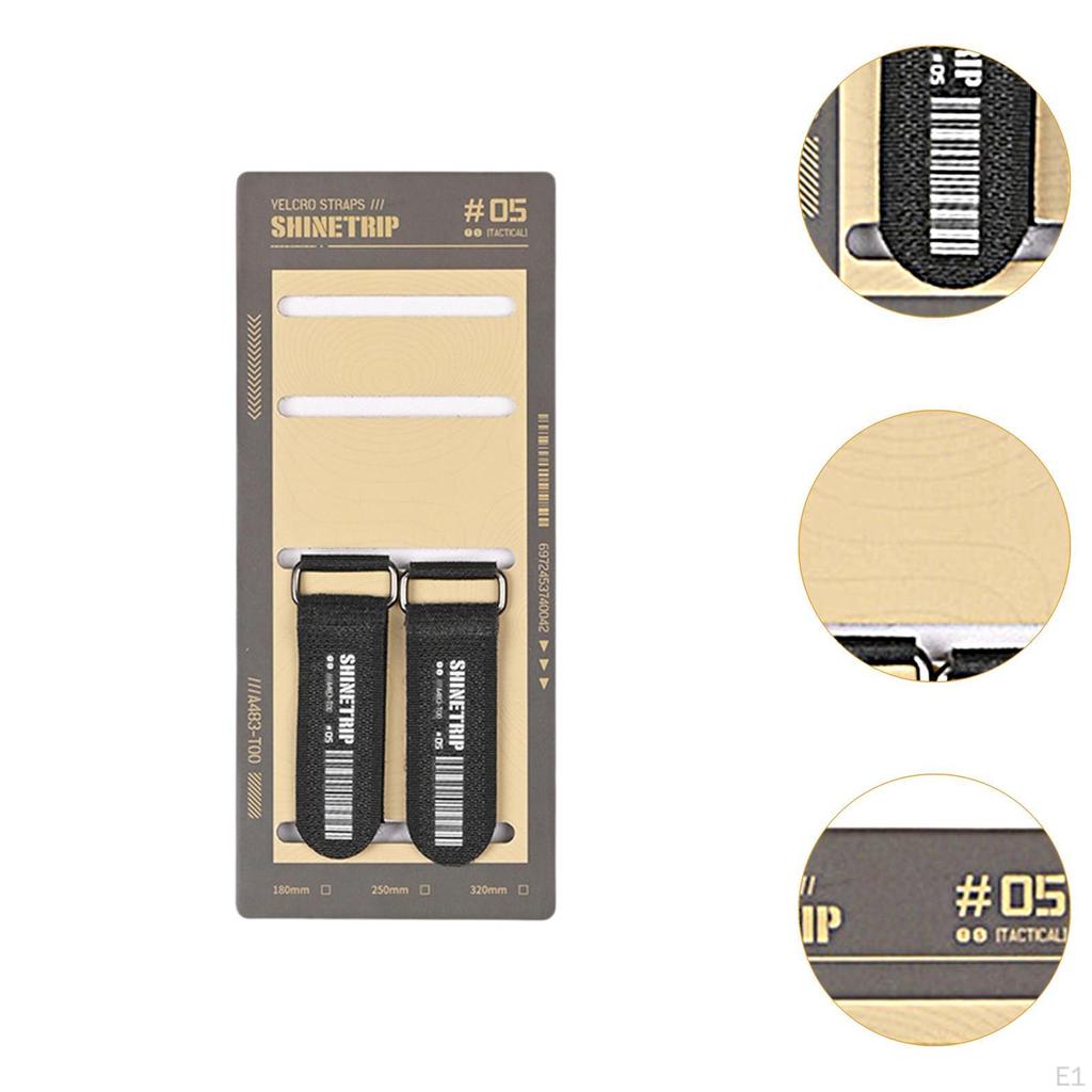 2 Pieces Heavy Duty Storage Straps Cable Strap Lashing Cord Wrap Keeper Holder for Garden