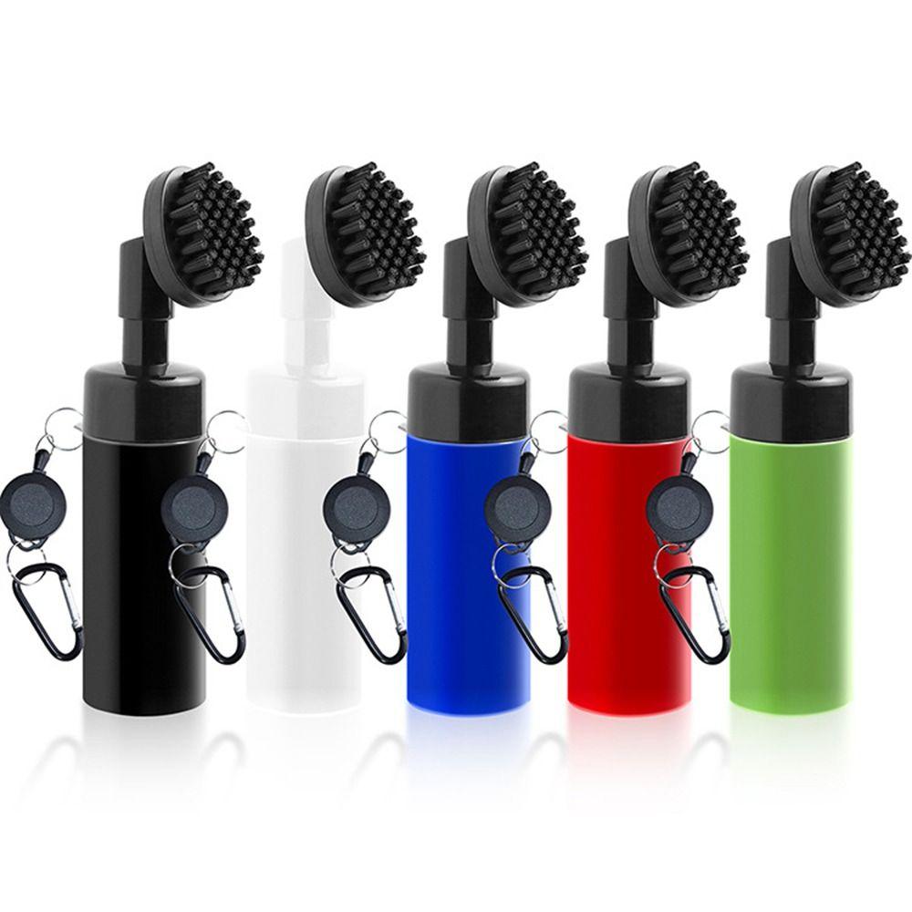Nozzle Design Golf Club Head Cleaning Brush Press Type Golf Squeeze Bottle Wide Application