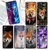 Милый Чехол для Телефона с Животным Лисой Для Samsung Galaxy S24FE S23 5G S20 S21 FE S25 S22 Ultra S24 Plus Чехлы Мягкий ТПУ Силиконовый Чехол Лисы