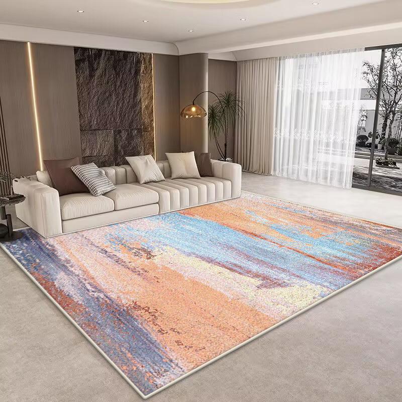Ковер с абстрактным принтом, ковры для большой площади в гостиную, ковер современный для украшения дома, гостиная, спальня, моющийся ковер для пола, коврик для лаунжа