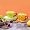 Creative Funny Durian Cup Relief Durian Pattern Mug High Looking Ceramic Cup Personalized Water Cup Couple Cup
