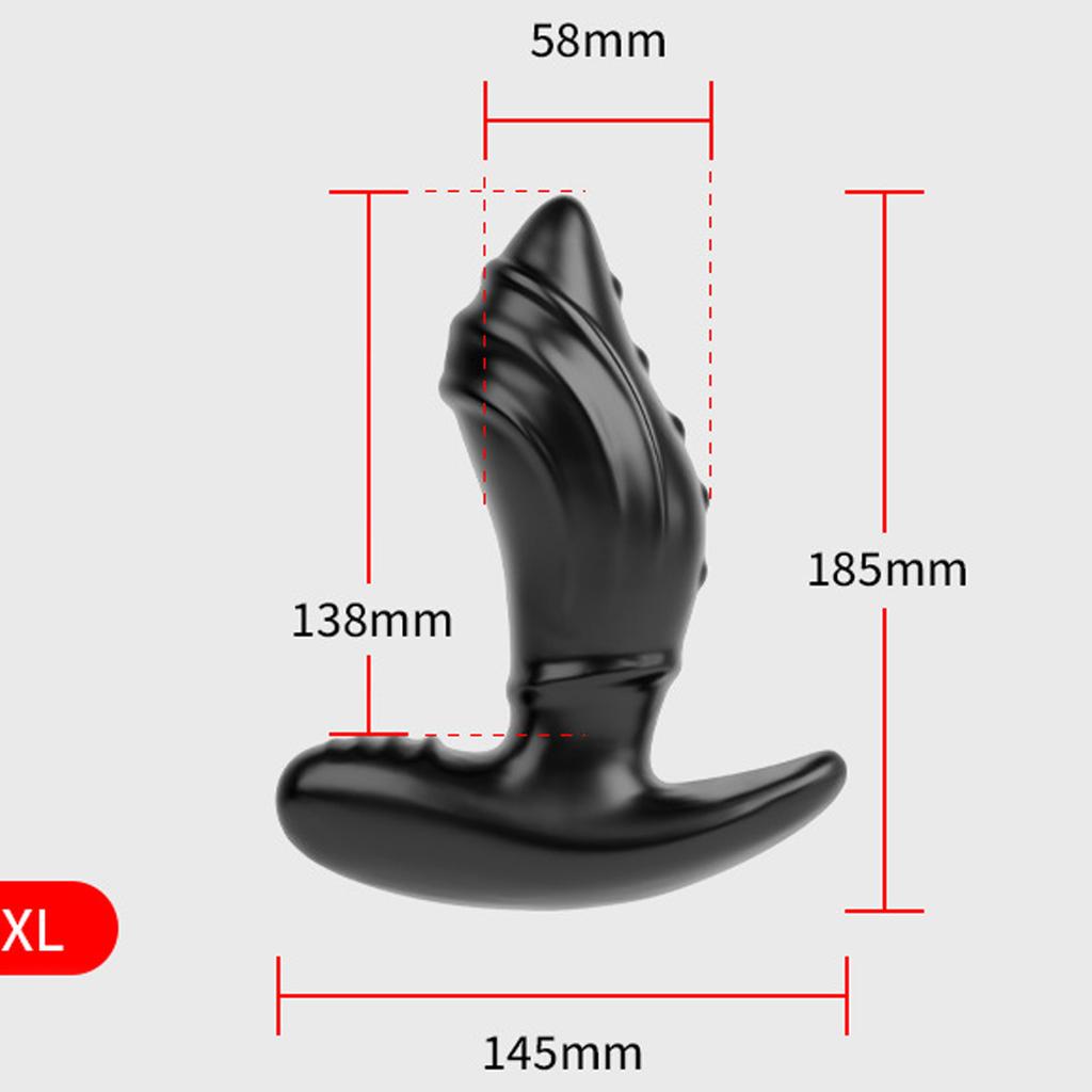 Большая анальная пробка, Большой реалистичный силиконовый дилдо для мужчин и женщин, Фантазийная анальная игрушка для мужчин и женщин, Фантазийная анальная игрушка для анальной тренировки