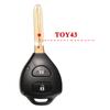 Для TOY43/TOY47 2/3/4 кнопки дистанционного ключа оболочки для Toyota Camry Avalon Corolla Matrix RAV4 Venza Yaris сменный чехол