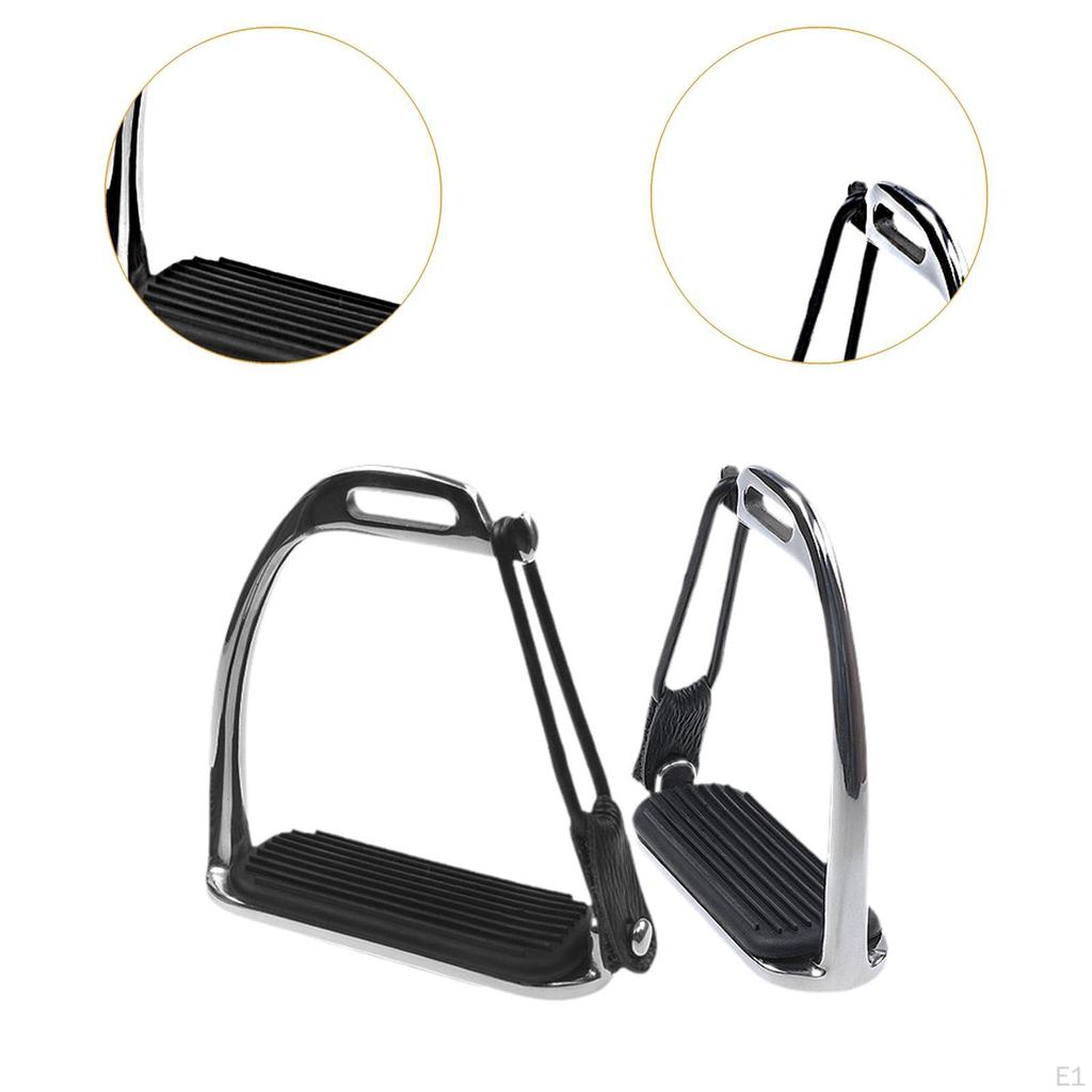 2 предмета стремена для лошади, безопасное конное снаряжение, многоцелевое использование для езды по пересеченной местности на открытом воздухе