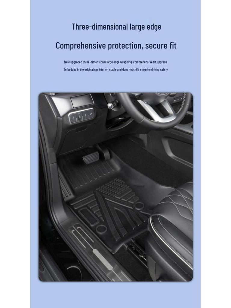 Полиуретановые коврики для автомобилей Suzuki SX4 S-CROSS 2016+ с правым рулем