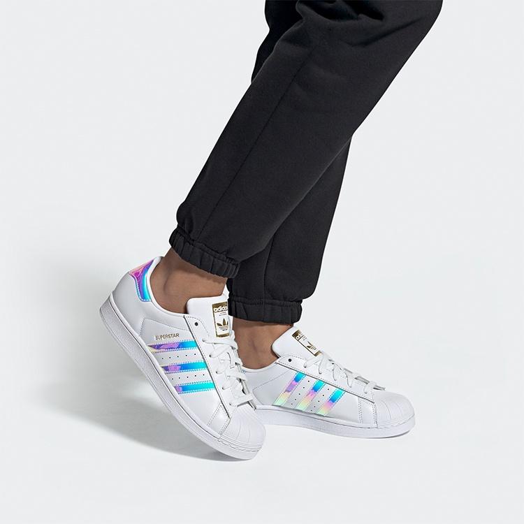 (WMNS)adidas Superstar 'Iridescent Hologram' Женские EG2919