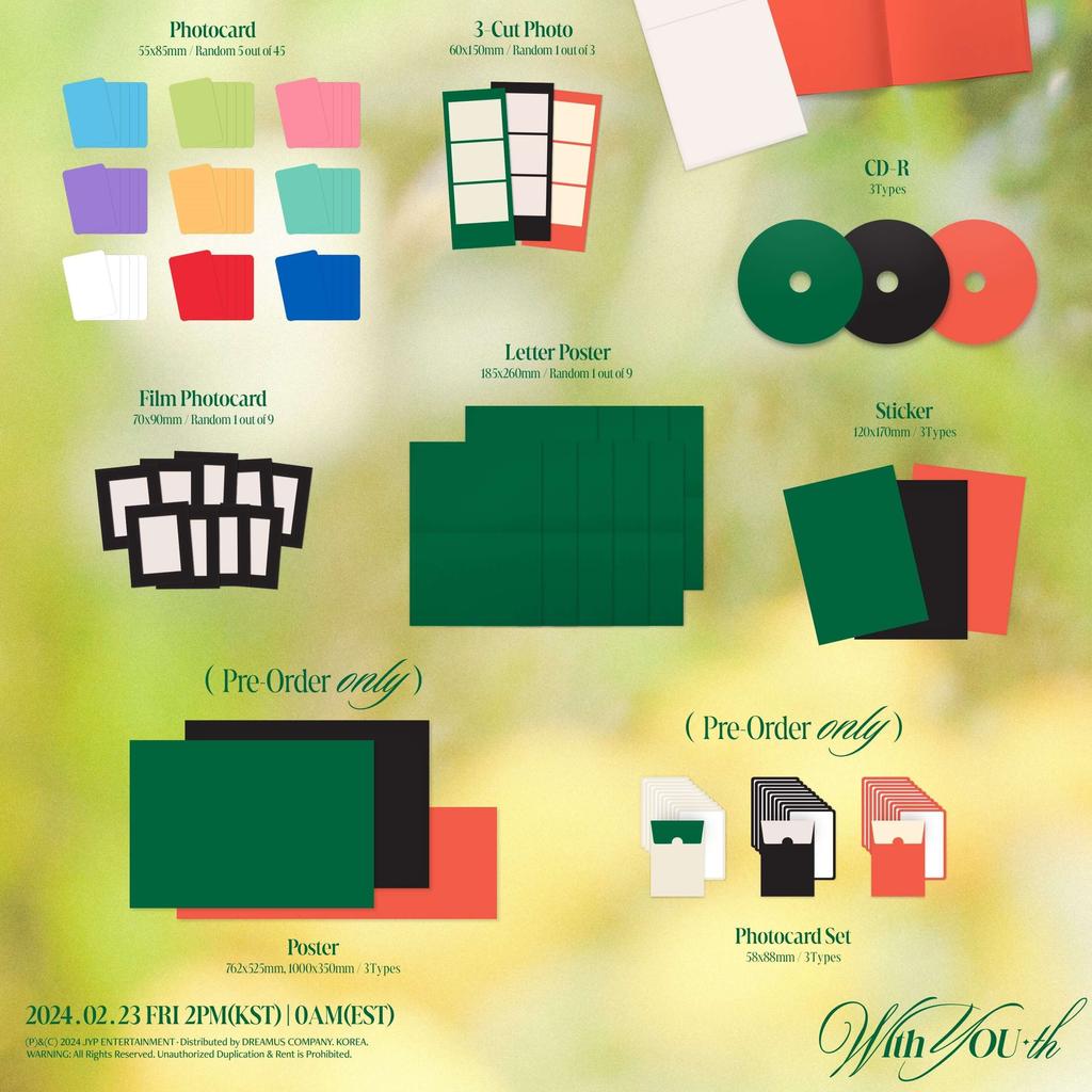 [ПРЕДЗАКАЗ] TWICE 13-й мини-альбом - With YOU-th