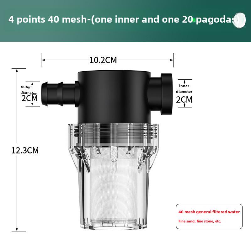Garden Hose Sediment Filter: Pre-Pipe Car Wash & Water Purifier