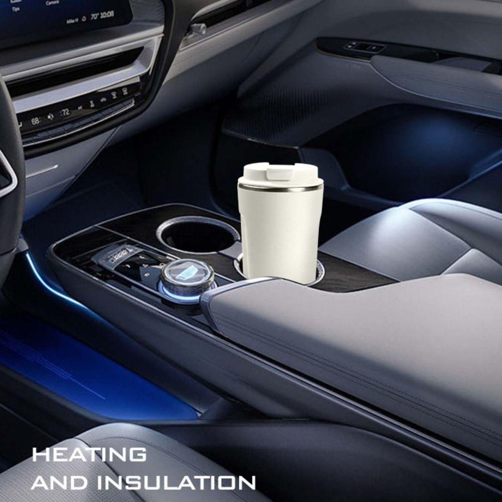 400ml Capacity Automatic Shaker Bottle 304 Stainless Steel Automatic Blender Cup  Travel Companion