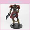 God Of War Kratosfigure Pvc Poseable Model With Fire Effect For Collectors