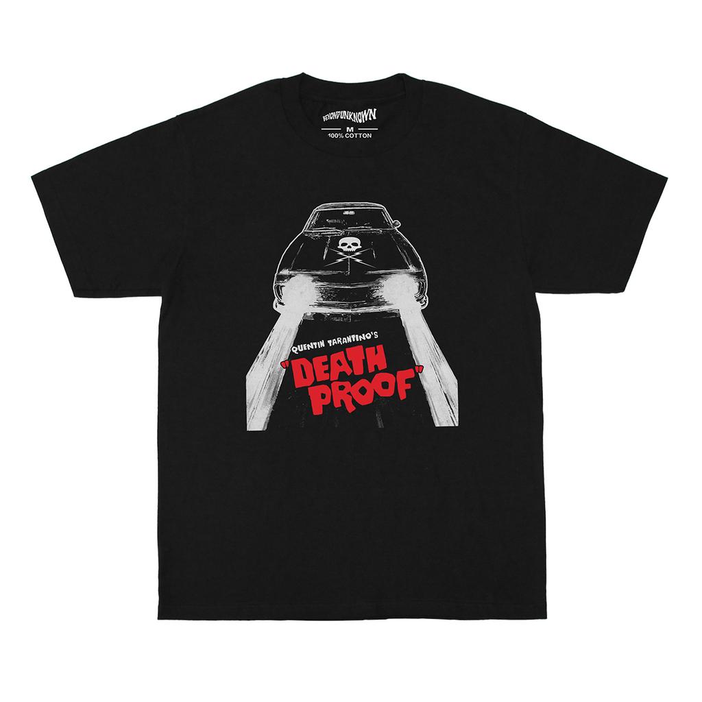 Death Proof TShirt Movie Grindhouse Planet Terror From Dusk Till Dawn Quentin Men Summer Washed Long Sleeves Cotton Tee Shirt