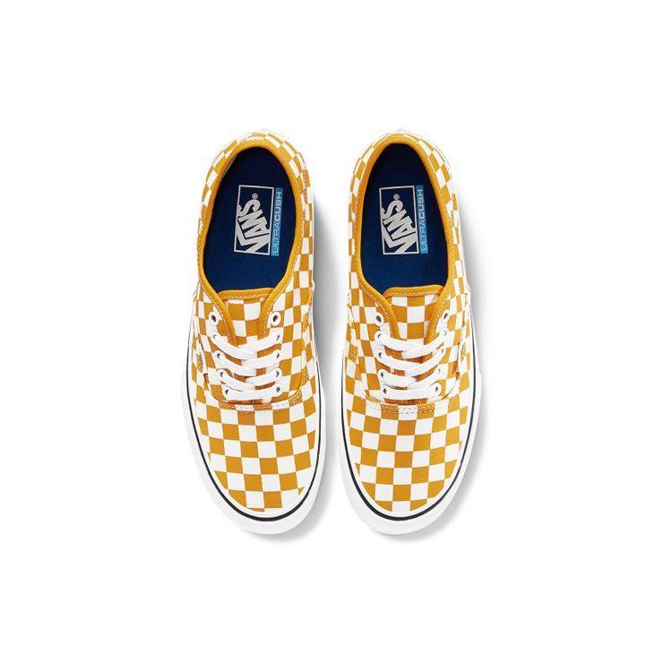 Vans Authentic SF Checkerboard - Cadmium Yellow Unisex Sneakers Marshmallow VN0A3MU6WOF