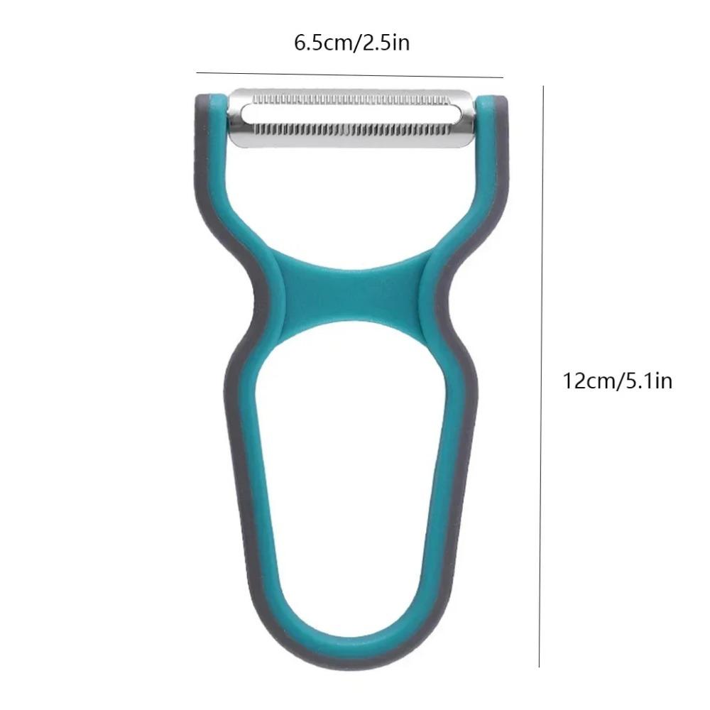 3 шт./набор овощечистка из нержавеющей стали с нескользящей ручкой ручной кухонный инструмент для очистки цвет случайный кухонные принадлежности