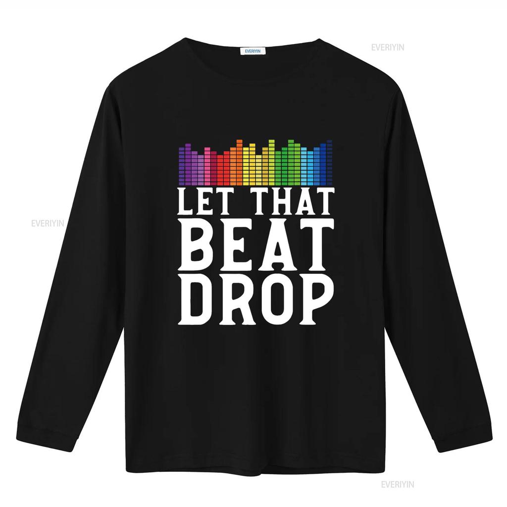 DJ Beat Drop Disc Jockey T Shirt  vintage Washed streetwear Soft homme Slightly designer clothes Top For Everyday Wear Stylish
