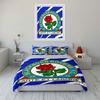 Blackburn Rovers FC Bedding Set Bedding Duvet Cover Set Duvet Cover Pillowcases  (1 * Duvet Cover 2 * Pillowcases, without duvet insert)