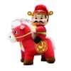 Horse Doll 2026 Year of The Horse Wealth Symbol Talisman for Chinese New Year Decor Zodiac Souvenir Gift