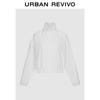 UR Women's Autumn 2025 Oversized Stand Collar Cropped Jacket