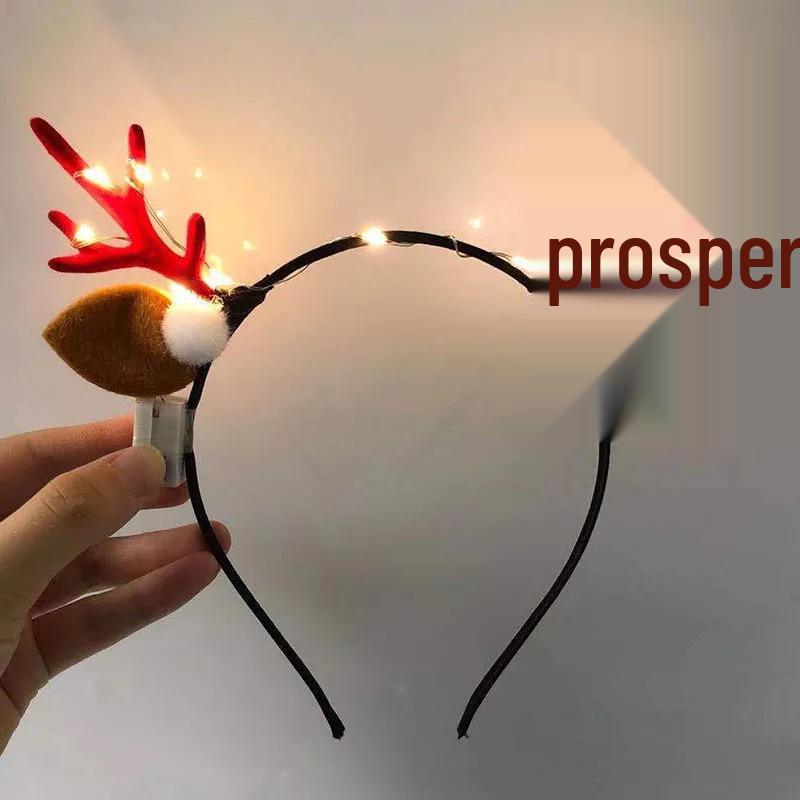 Заколка для волос с оленьими рогами в стиле Мори - Милый рождественский аксессуар для волос в сказочном стиле для женщин