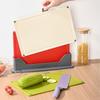 Plastic Classified Cutting Board 4-Piece Set for Home, Baby Food Prep, Fruit Cutting & Kitchen Use