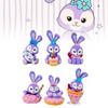 6pcs Dessert Stellalou Pvc Toy Model Desktop Decoration Children Christmas Gift