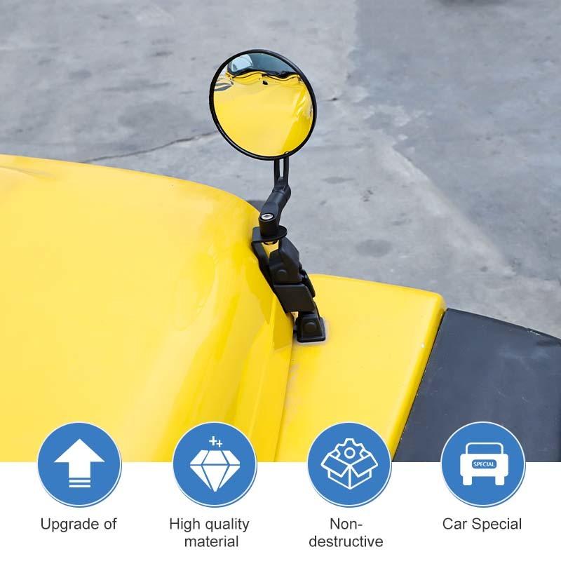 Engine Hinge Machine Cover Buckle Reversing Mirror For Jeep Wrangler TJ JK Car Styling Accessories