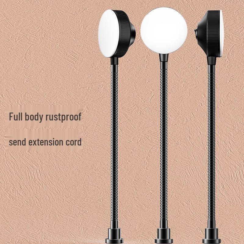 220V LED Work Light with Magnetic Base for Lathe, Punch Press, Injection Molding, and 24V Equipment