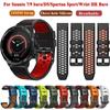 24mm Silicone Strap For Suunto 7 9 D5/ Suunto Spartan Sport/ Wrist HR/ Baro Watch Band Bracelet Replacement Accessories