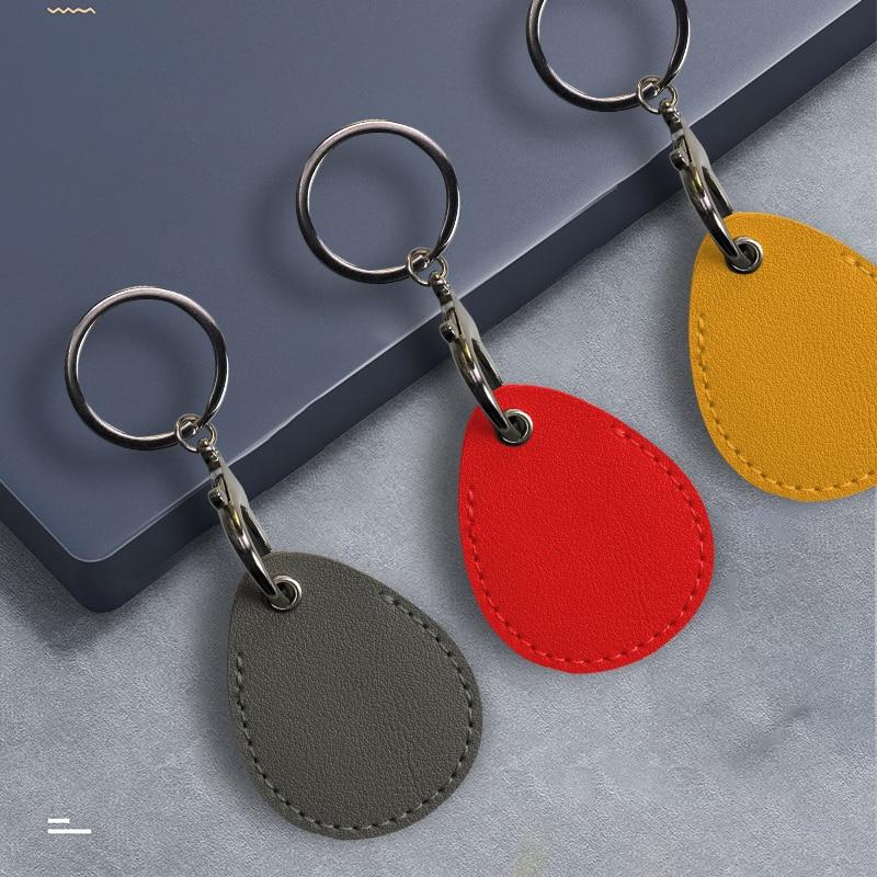 Держатель для карт из искусственной кожи, брелок для ключей, дверной замок, метки доступа, чехол для удостоверения личности, брелок для ключей, сумка для карт доступа, кольцо для ключей