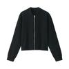 Milan Rib Knit Size BA1P0A4A Women's Blouson, Black, M,