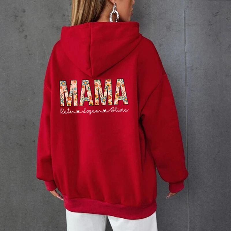 MAMA толстовки с буквенным принтом, свитер с хлопковой подкладкой, свободное пальто, винтажная толстовка в стиле готики Y2k Harajuku, высокое качество, толстовка оверсайз
