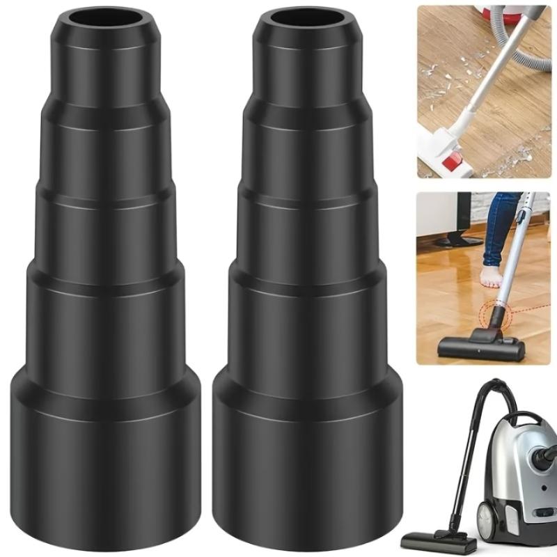 1-4Pcs Universal PVC Vacuum Hose Adapter Crack Resistant Vacuum Replacement Part for Home Garage Car Washing Use