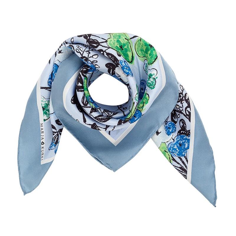 MARJA KURKI Mulberry Silk Square Scarf