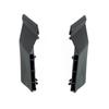 2Pc Left & Right Cowl Side Extension Cover Trim Plastic For 14-19 Toyota Corolla